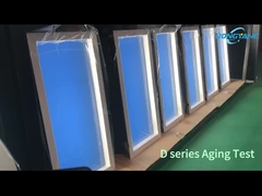 Panneau de rétroviseur à lumière artificielle à LED