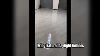 Installation de puits de lumière artificielle et simulation de la lumière du jour