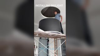 Installation de puits de lumière intelligente