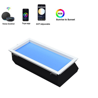acheter La lucarne artificielle de plafond de ROHS LED imite la lumière du soleil enfoncée 30x60 TDC 6500K fabrication en ligne