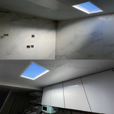 acheter 110V 220V 120x60 LED faux panneau de plafond de lucarne imite le contrôle Tuya Alexa fabrication en ligne
