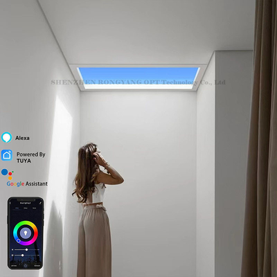acheter Panneaux artificiels de lucarne du CRI 90 50W, fausse lumière du soleil 2700K-6500K fabrication en ligne