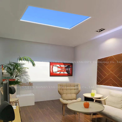 acheter Tuya Control 90Ra Fake Skylight Light, 600x600 Square Faux Skylight LED fabrication en ligne