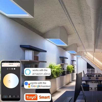 acheter fausse fenêtre de lumière du jour de 95RA 60HZ, écran plat pratique de la lucarne LED fabrication en ligne