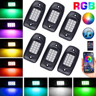 acheter La roche à télécommande de LED RVB allume l'écurie durable pour la moto fabrication en ligne