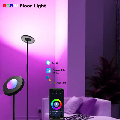 acheter CCT 2700K-5000K RGB Lampadaire d'angle Commande vocale Alexa 24V Dimmable fabrication en ligne