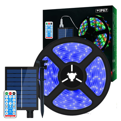 acheter ROHS Pratique Solar Strip Light Outdoor 2835 SMD Télécommande fabrication en ligne