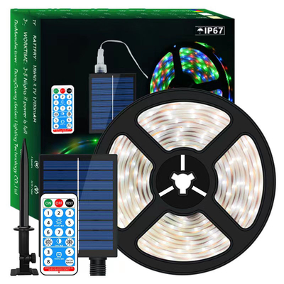 acheter Bande lumineuse extérieure de Noël de jardin solaire CCT 3000K longueur 5M fabrication en ligne