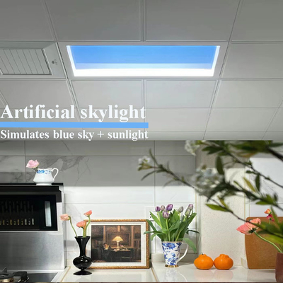 acheter La lucarne artificielle de Faux de lumière du jour lambrisse le plafond 100W a enfoncé Dimmable monté fabrication en ligne