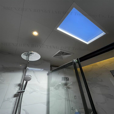 Aucun panneau artificiel de lucarne de clignotement, 1200x600 lumière du soleil mimique pratique à l'intérieur