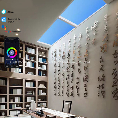 Dimmable Tuya Virtual Skylight Plafond Panneau Pratique 1150x140 Multi Scene