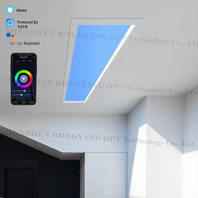 Panneau lumineux de plafond LED 80 watts avec une puissance de sortie de 4000LM