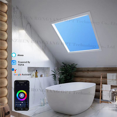 CCT 6500K 1200x300 Puits de Lumière Artificiel LED DIY Tuya Alexa Commande Vocale
