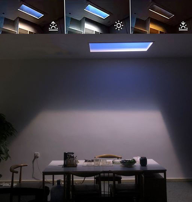 220VAC imitent le matériel artificiel d'alliage d'aluminium de panneau de lumière du soleil d'intérieur