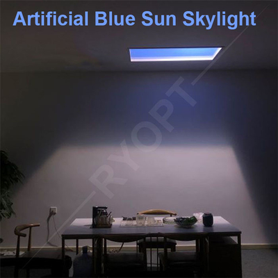 Panneau de lumière du soleil artificielle en alliage d'aluminium Faux puits de lumière à LED