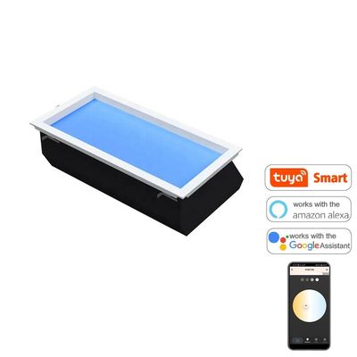 Pas de scintillement Blue Sky LED plafonnier CCT 7800K pratique