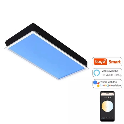 Panneau de lucarne à télécommande LED 220V 60x120 Lumière du soleil artificielle durable