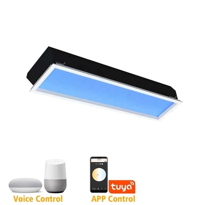 Puits de lumière à panneau plat multi de la fonction 100W, 120x30 grands puits de lumière de ciel d'angle de 30 degrés