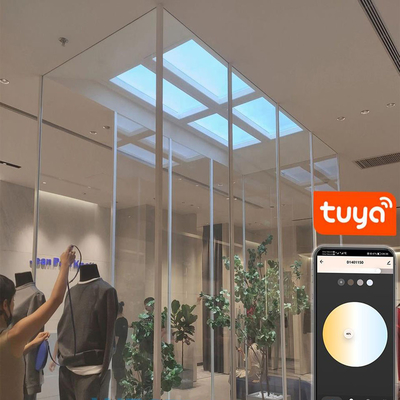 Éclairage naturel Panneau de puits LED à haut rendement pour une simulation transparente de la lumière du jour et une ambiance améliorée