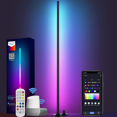 Nordic Modern RGB LED Lampadaire Intérieur Dimmable WiFi Alexa Voice Control