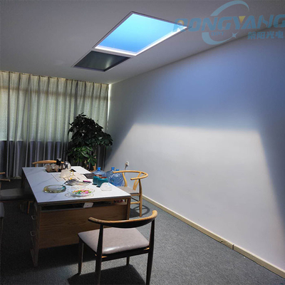 Lumière dynamique de plafond   Simulation de la lumière naturelle avec ombre 3D et télécommande