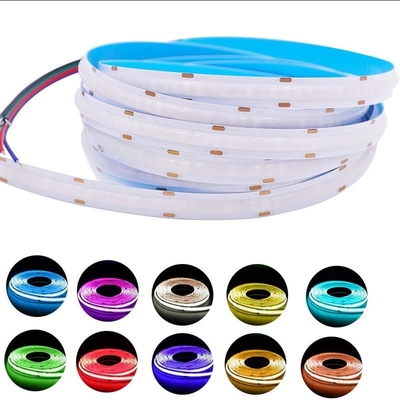 Digital 630LED/M PCB RGB COB LED Bande 12V 15W Largeur 10mm Durable