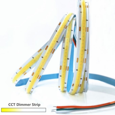 COB CCT 2500K Ruban LED Silicone Dimmable Polyvalent