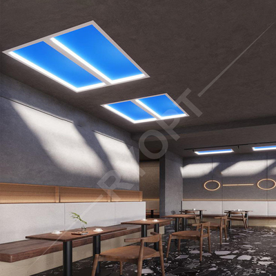 Simuler la lumière naturelle et le ciel bleu plafond LED panneaux lumineux avec une longue durée de vie 50000h Durable