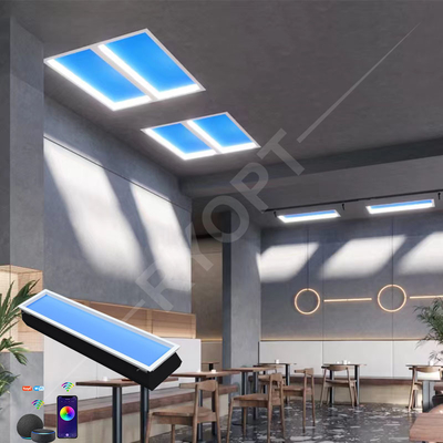 Panneau durable de plafonnier du nuage 4000LM, fausse lampe multifonctionnelle de Sun