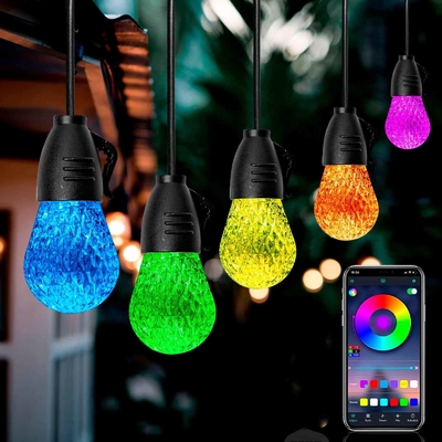 La chaîne extérieure stable de DC12V RVB allume le contrôle d'APP universel