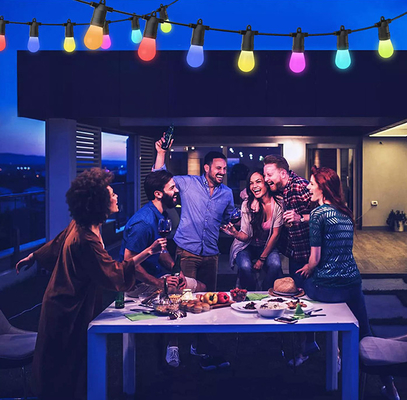 2700K Noël RVB Guirlande Lumineuse Commande Vocale Stable Pratique