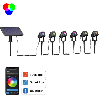 IP55 résistant aux intempéries a coloré les projecteurs extérieurs changeant de couleur Dimmable