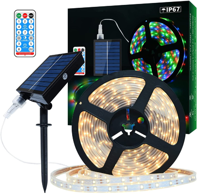 2835 lumières de bande solaires de Dimmable LED, lumières de bande actionnées solaires de Multiscene LED