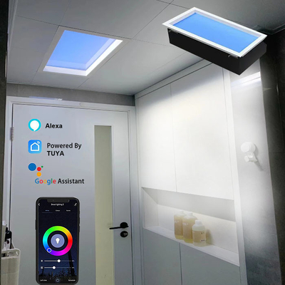 Panneau de rétroviseur LED de 7 jours avec flux lumineux 5000LM et température de couleur 2100-7000K