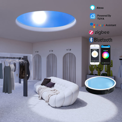 Des panneaux de puits artificiels de 600 mm à faible luminosité, un panneau LED de plafond simulant la lumière du soleil