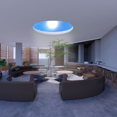 Lumières artificielles à LED 100W réglable Tuya Alexa