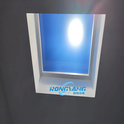 Panneau de lumière solaire artificielle LED de 500 Watt et 90 CRI Rendu de couleur Diamètre 600 mm Forme ronde pour un éclairage optimal