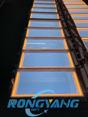 Faux panneaux de rétroviseur en forme de rectangle blanc
