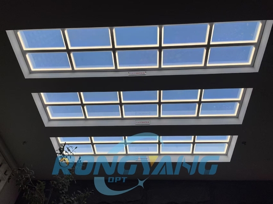 Faux panneaux de rétroviseur en forme de rectangle blanc