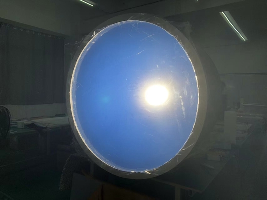 Plafonnier intelligent avec simulation de lumière du soleil, rond 2 pieds 80W, >3000 Lumens, Mesh 5.0 & prise en charge de l'application Tuya, 2700K-6500K pour une ambiance du jour à la nuit
