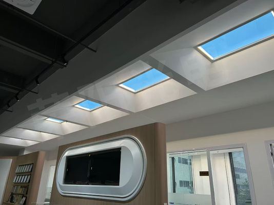 Faux éclairage de fenêtre Le must pour apporter la lumière naturelle du soleil et le ciel bleu à votre espace